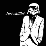 Just Chillin Stormtrooper Men's T-Shirt