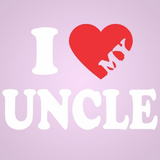I Heart My Uncle Baby One Piece