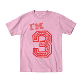I'm 3 Birthday Toddler T-Shirt
