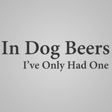 In Dog Beers Men's T-Shirt