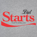 Diet Starts Tomorrow Men's T-Shirt