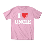 I Heart My Uncle Toddler T-Shirt