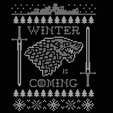 Winter Is Coming Ugly Christmas Sweater Men's T-Shirt