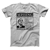 Missing Barack Obama Men's T-Shirt