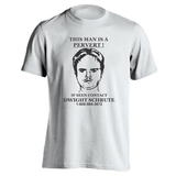 Dwight Schrute Pervert Sign Men's T-Shirt