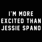 More Excited Than Jessie Spano Men's T-Shirt