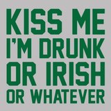 Kiss Me Im Drunk Irish Men's T-Shirt