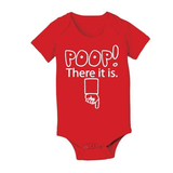 Poop There It Is  Baby One Piece