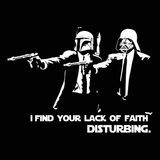 Lack Of Faith Disturbing  Men's T-Shirt