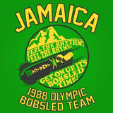 Jamaica 1988 Olympic Bobsled Team Men's T-Shirt