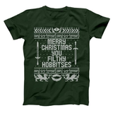 You Filthy Hobbitses Merry Christmas Men's T-Shirt