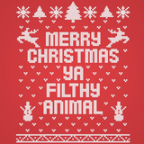 Kids Merry Christmas Ya Filthy Animal Toddler T-Shirt