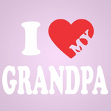 I Heart My Grandpa Toddler T-Shirt