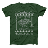 Winter Is Coming Ugly Christmas Sweater Men's T-Shirt