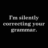 Silently Correcting Your Grammar Men's T-Shirt