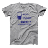 Glass Is Always Full Men's T-Shirt