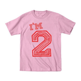 I'm 2 Birthday Toddler T-Shirt