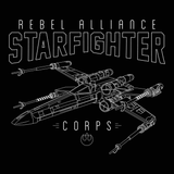 Rebel Alliance Starfighter Corps Men's T-Shirt